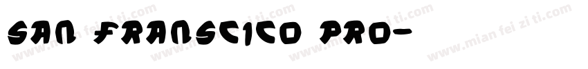 San Franscico Pro字体转换
